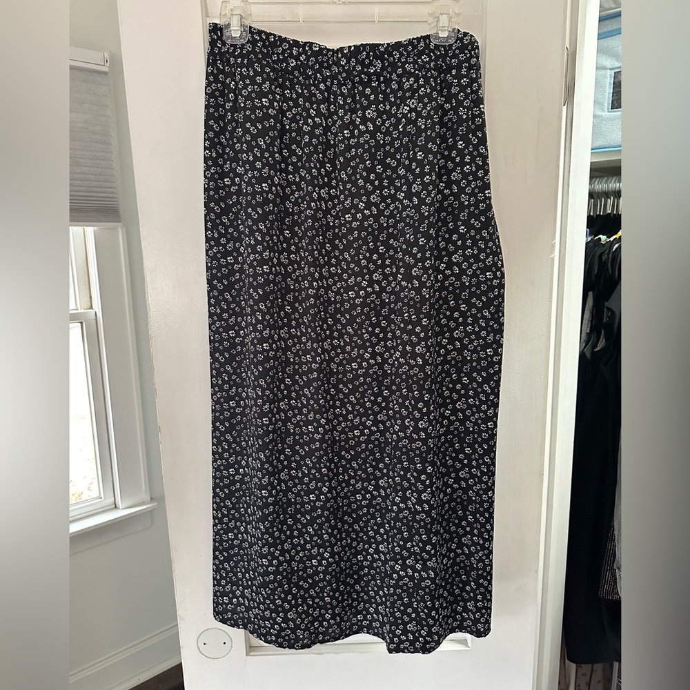 Floral midi Skirt